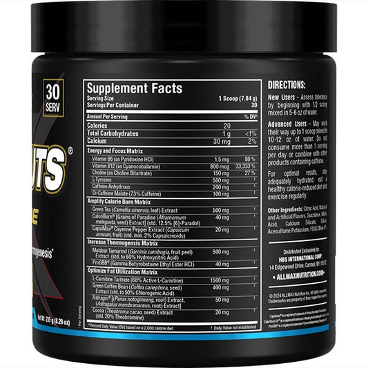 Rapidcuts Xtreme - 30 Servings - Mann Nutrition
