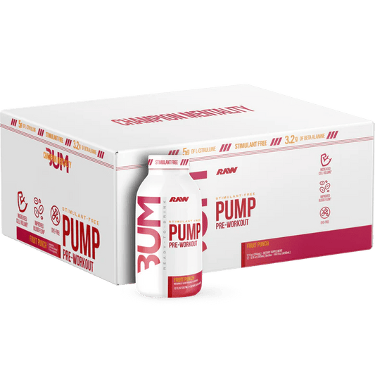Raw Nutrition Bum Pump RTD - Mann Nutrition
