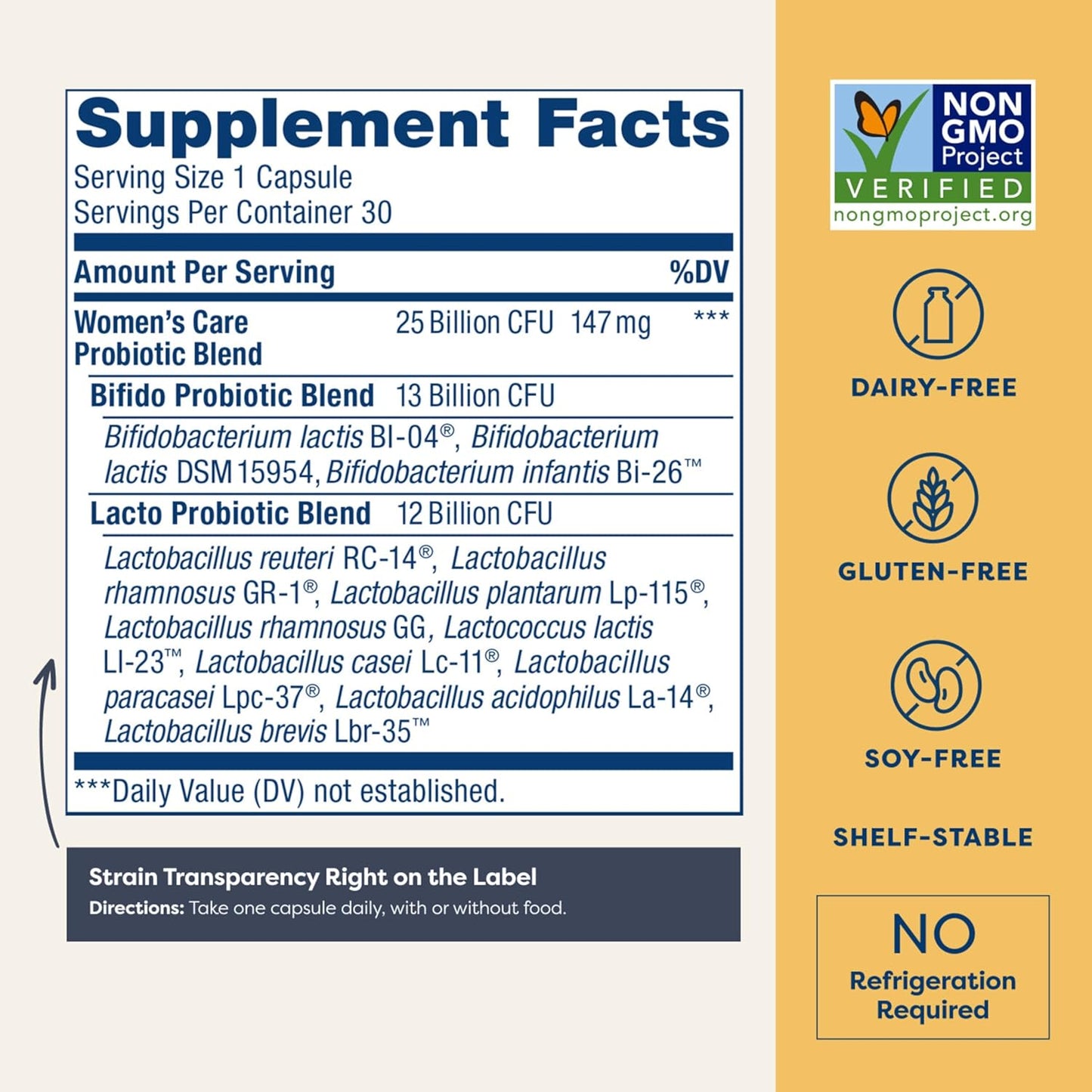 RenewLife Women’s Care Probiotic 30 caps - Mann Nutrition