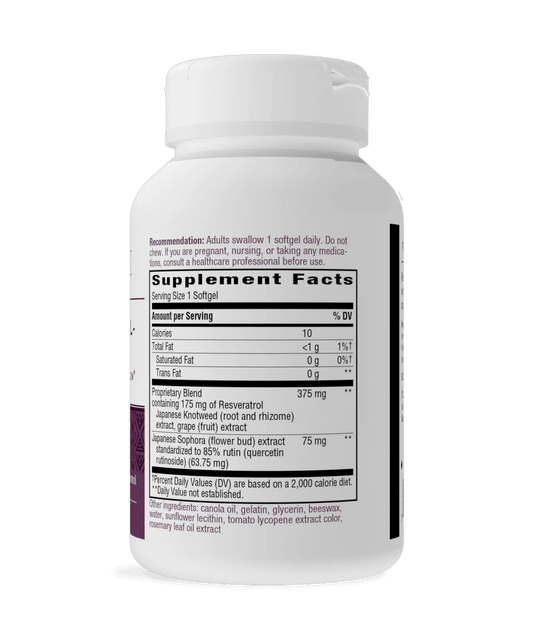 Resveratrol - Forte - Mann Nutrition