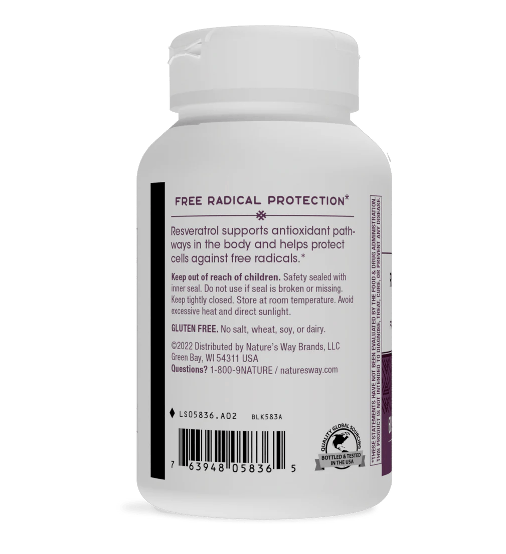 Resveratrol - Forte - Mann Nutrition