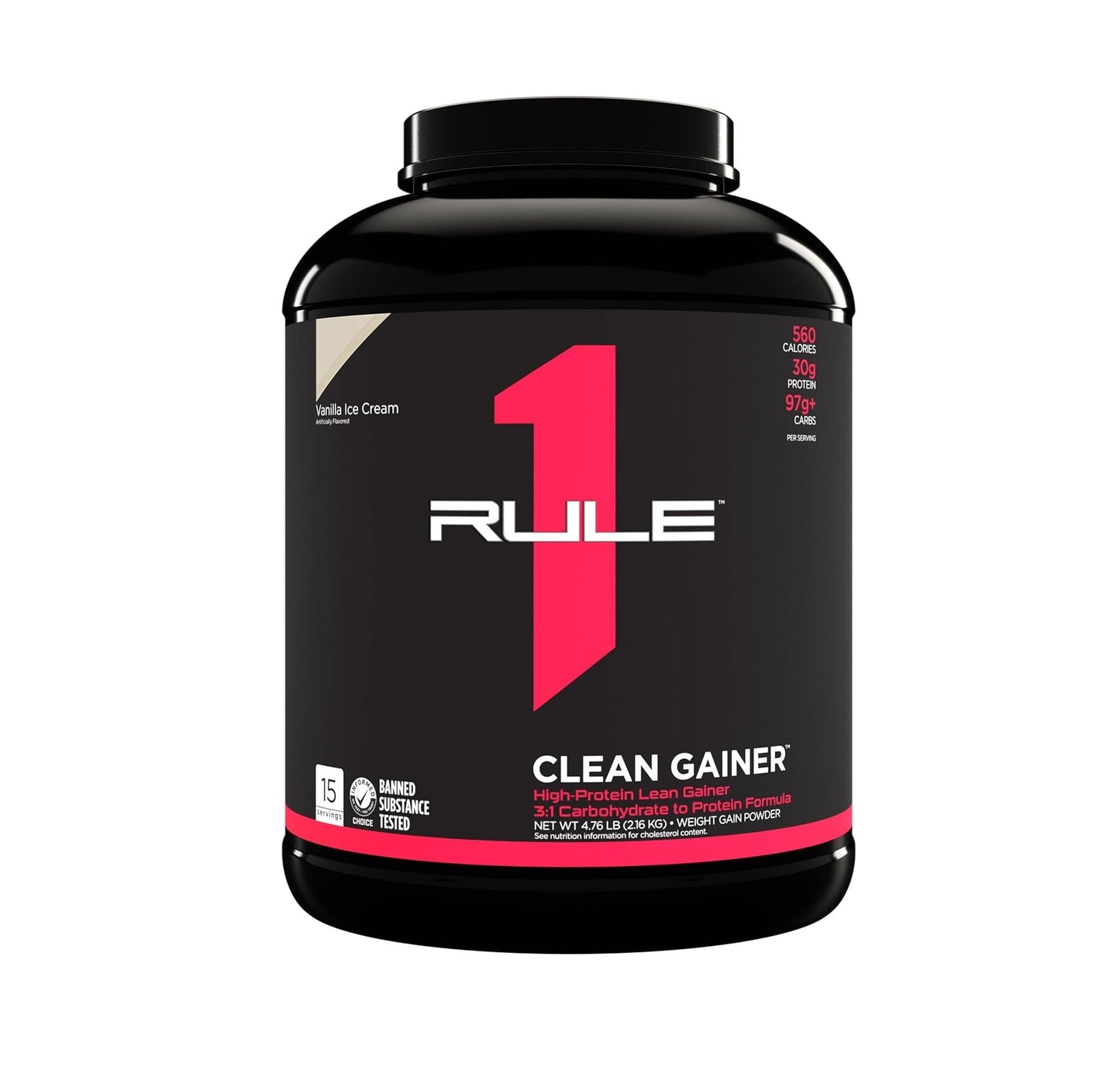 Rule 1 Clean Gainer 15 Servs - Mann Nutrition