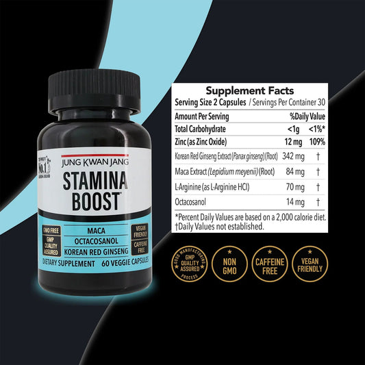 Stamina Boost - Mann Nutrition