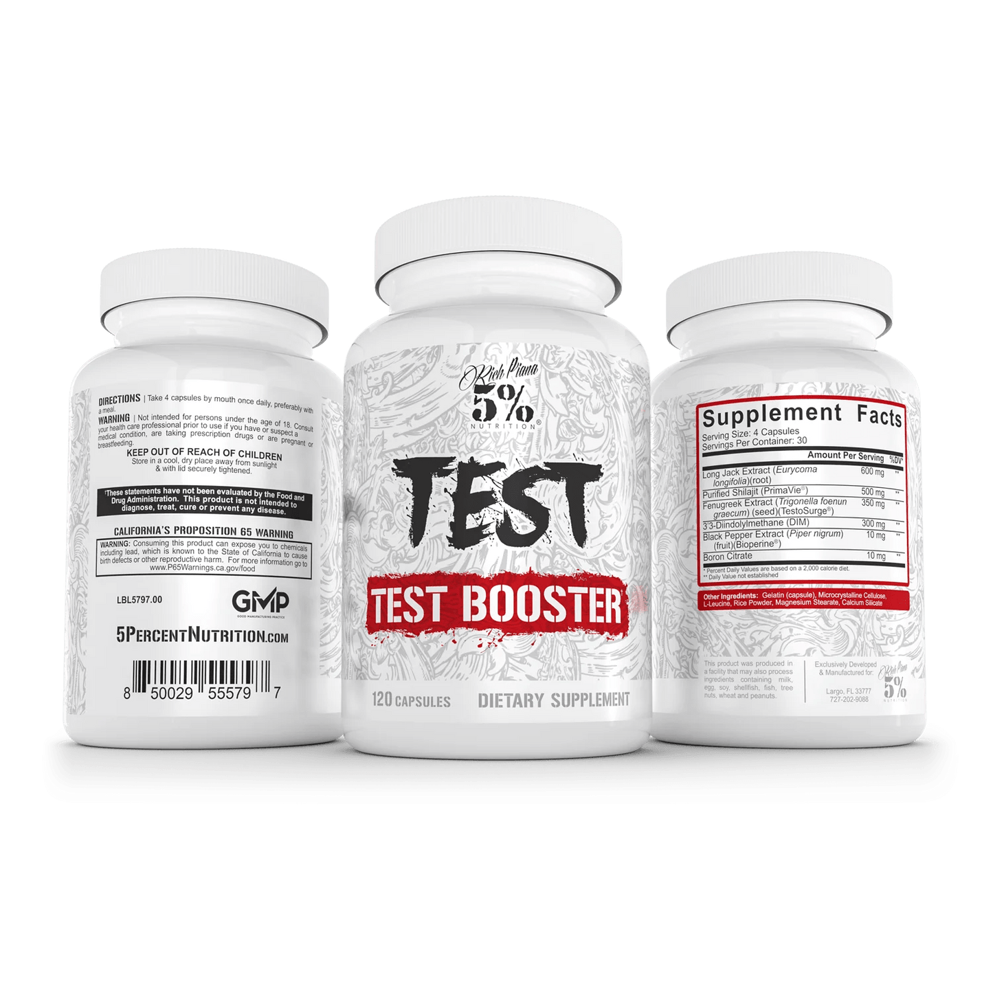 TEST 120 Capsules - Mann Nutrition