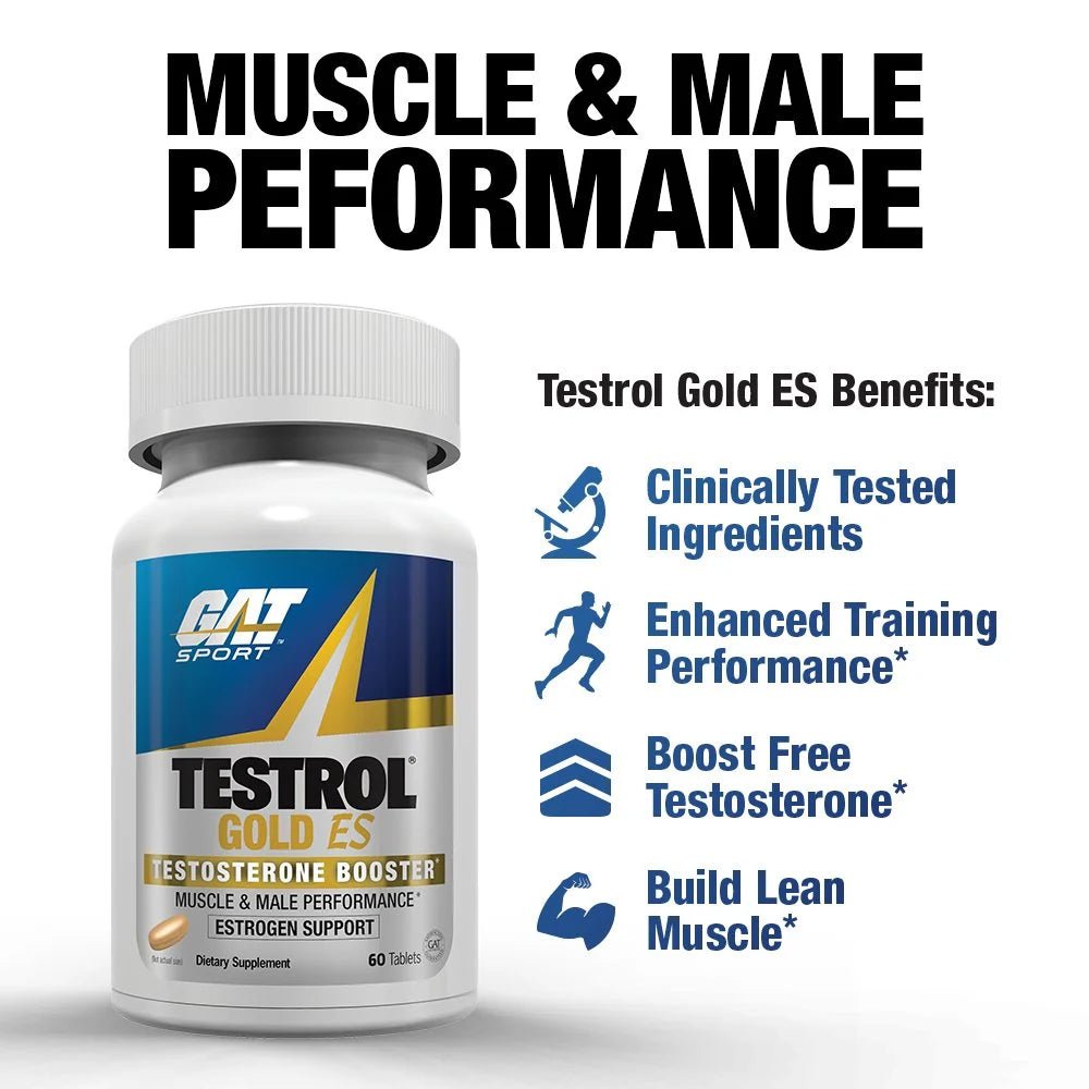 Testrol Gold ES - 60 Tabs - Mann Nutrition