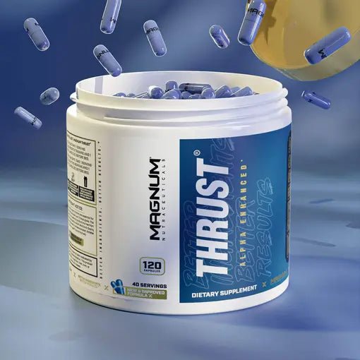 Thrust Alpha Enhanced 120 Caps - Mann Nutrition