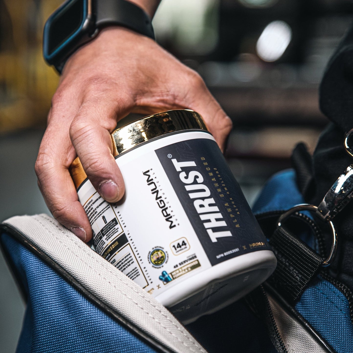 Thrust Alpha Enhanced 120 Caps - Mann Nutrition