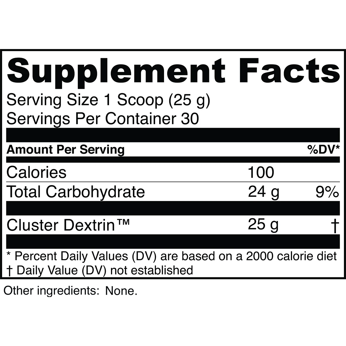TL Cyclic Dextrin Fast Acting Carb Powder - Mann Nutrition