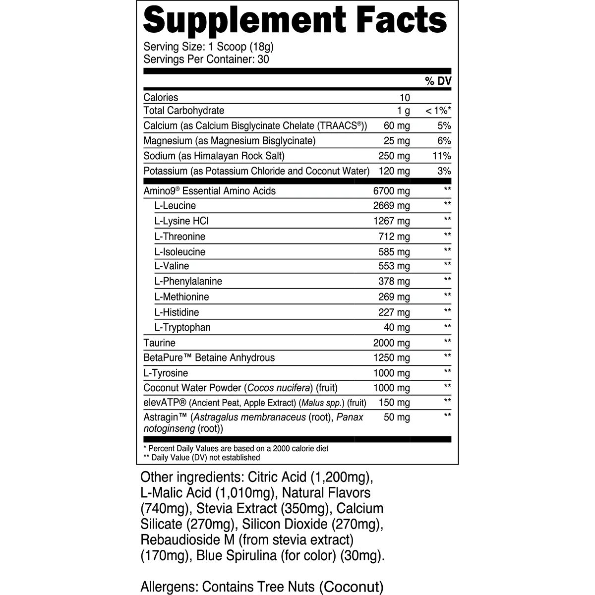 TL INTRA EAA - Mann Nutrition