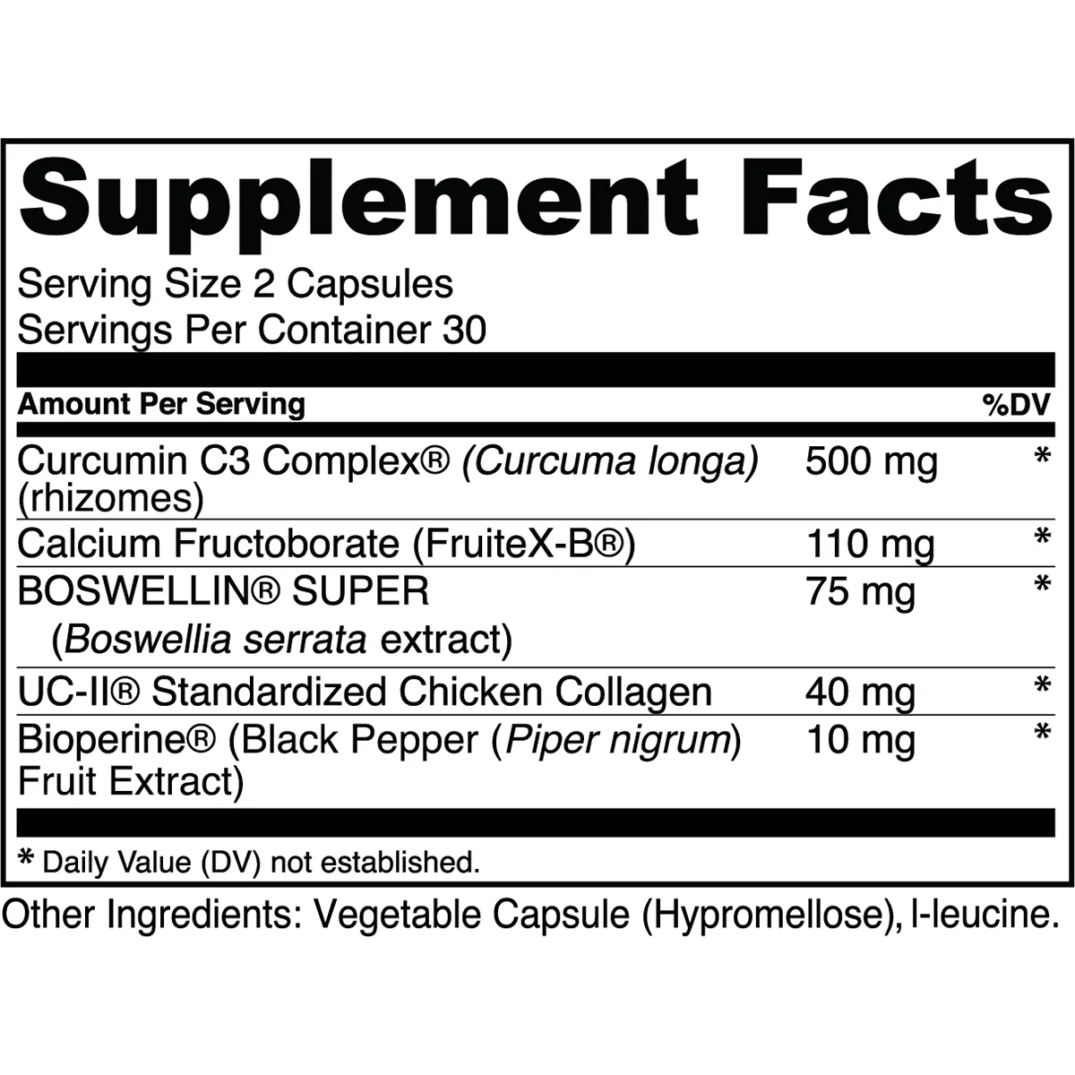TL Joint Support - Mann Nutrition