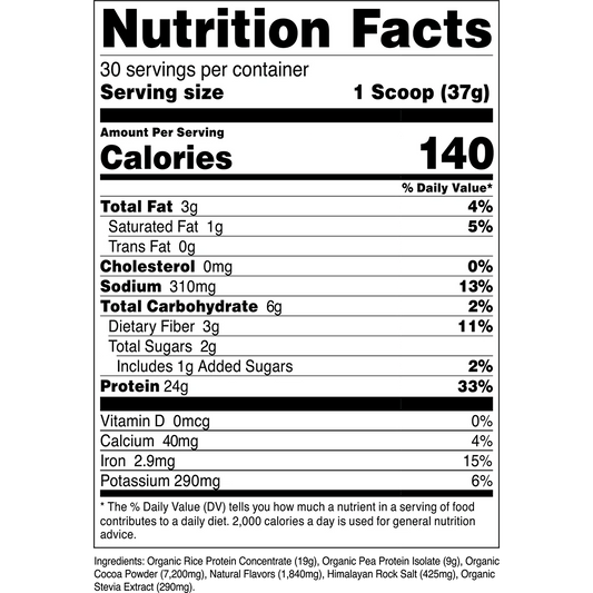 TL Organic Vegan Plant Isolate - Mann Nutrition