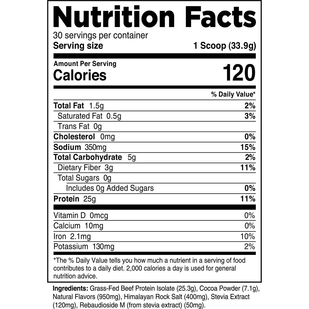 Transparent Labs Grass - Fed Beef Protein Isolate - Mann Nutrition