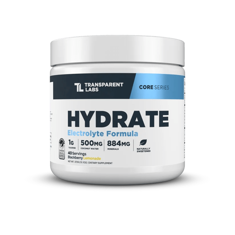 Transparent Labs Hydrate Electrolyte Formula - Mann Nutrition