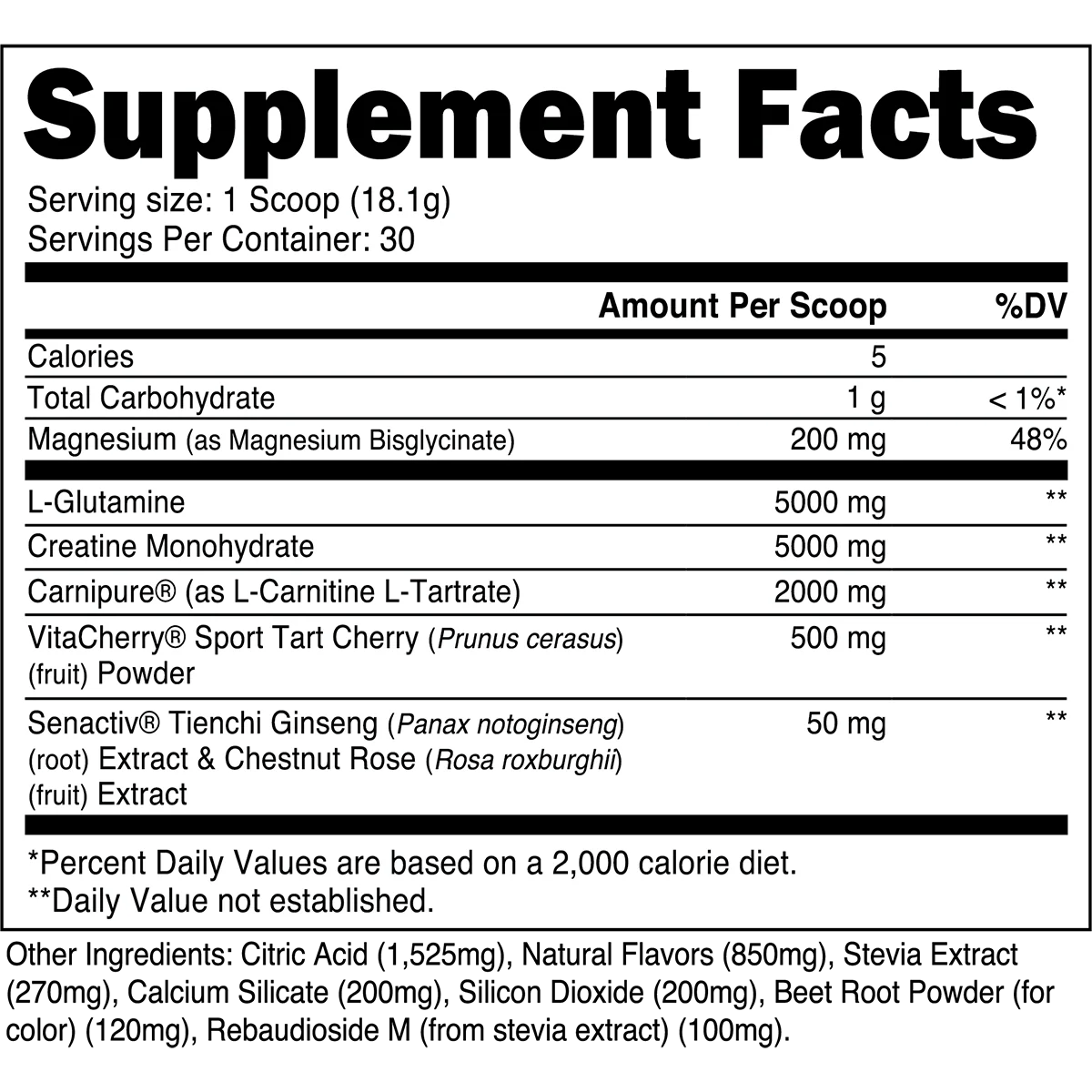 Transparent Labs Post - Advance Post Workout Formula  - Mann Nutrition