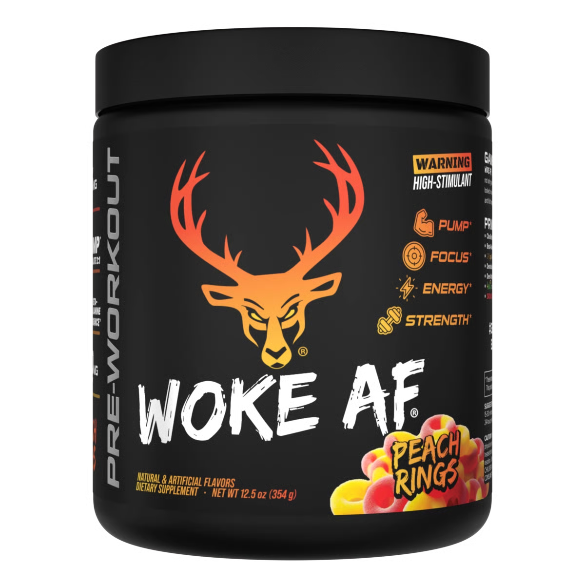 Bucked Up Woke AF - High Stimulant Pre-Workout