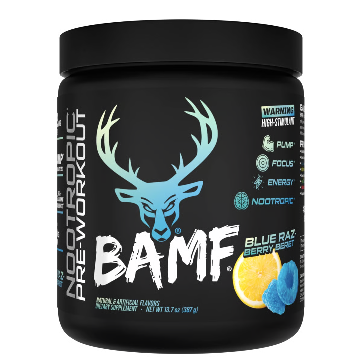 Bucked Up BAMF High-Stimulant Nootropic Pre-Workout