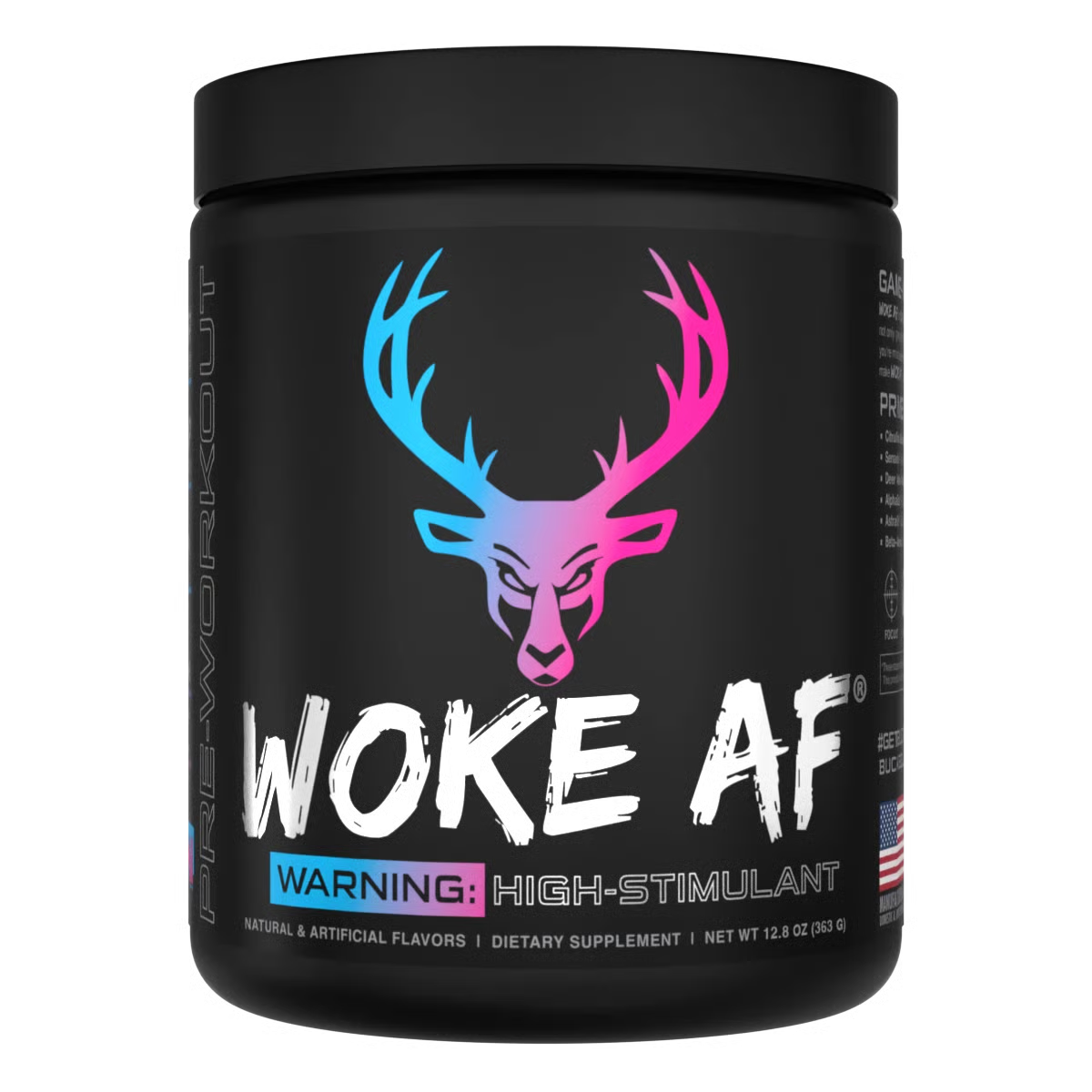 Bucked Up Woke AF - High Stimulant Pre-Workout