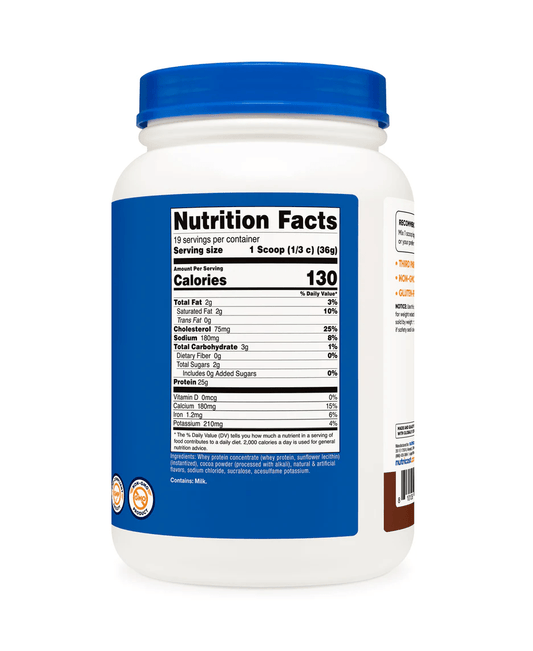 Whey Protein Concentrate Powder - Mann Nutrition