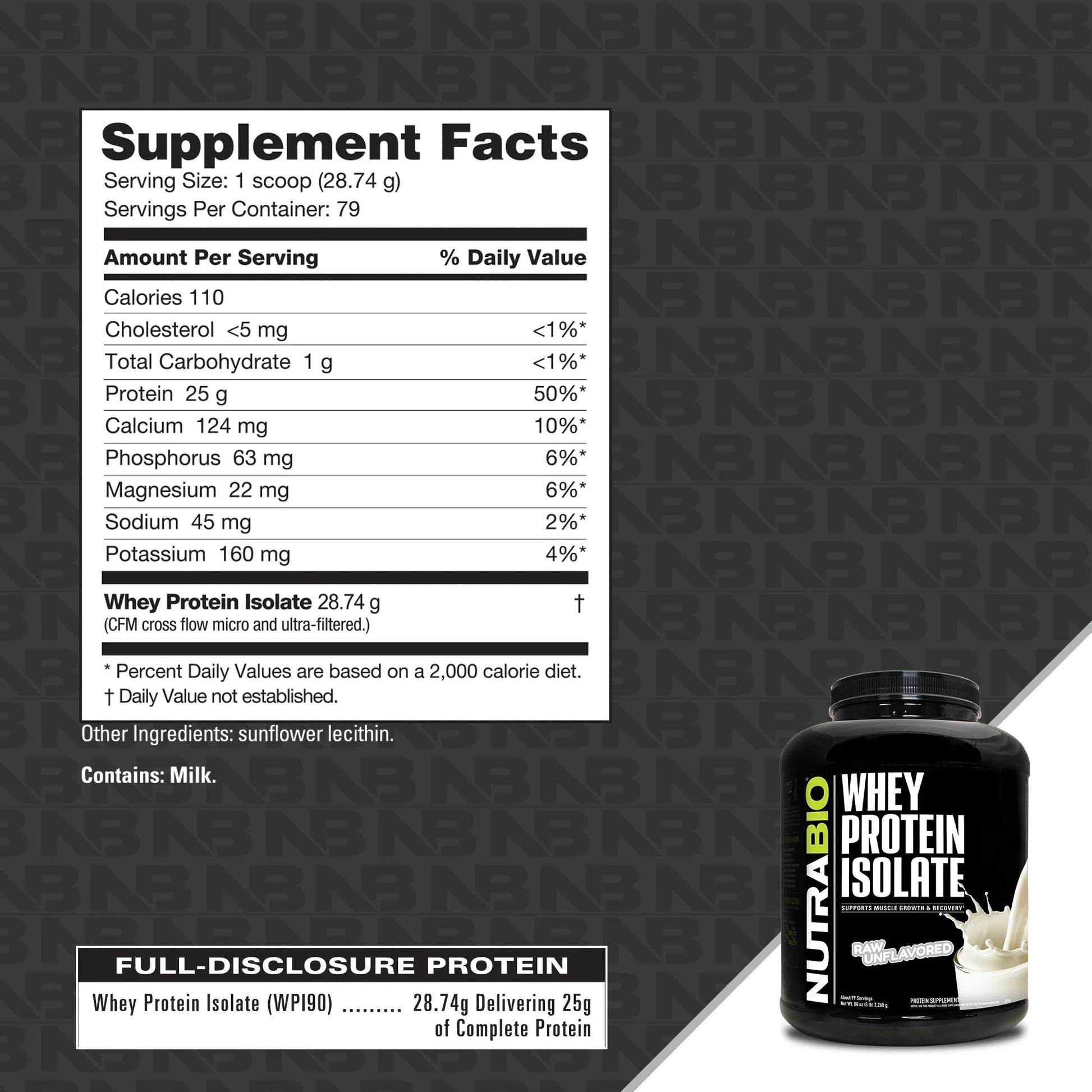 Whey Protein Isolate - Mann Nutrition