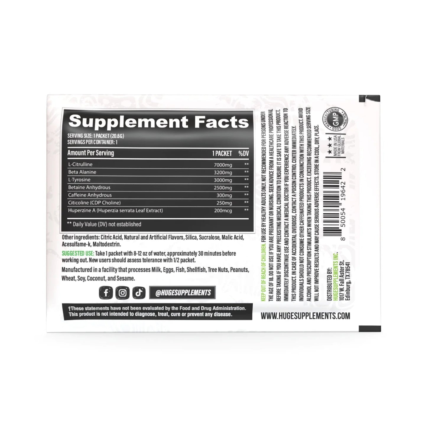 Wrecked Core - 1 Serving - Mann Nutrition