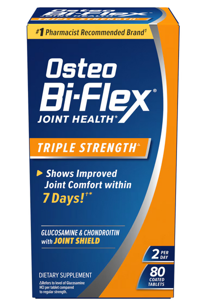 Osteo Bi-Flex Joint Health Triple Strength 80 Tabs