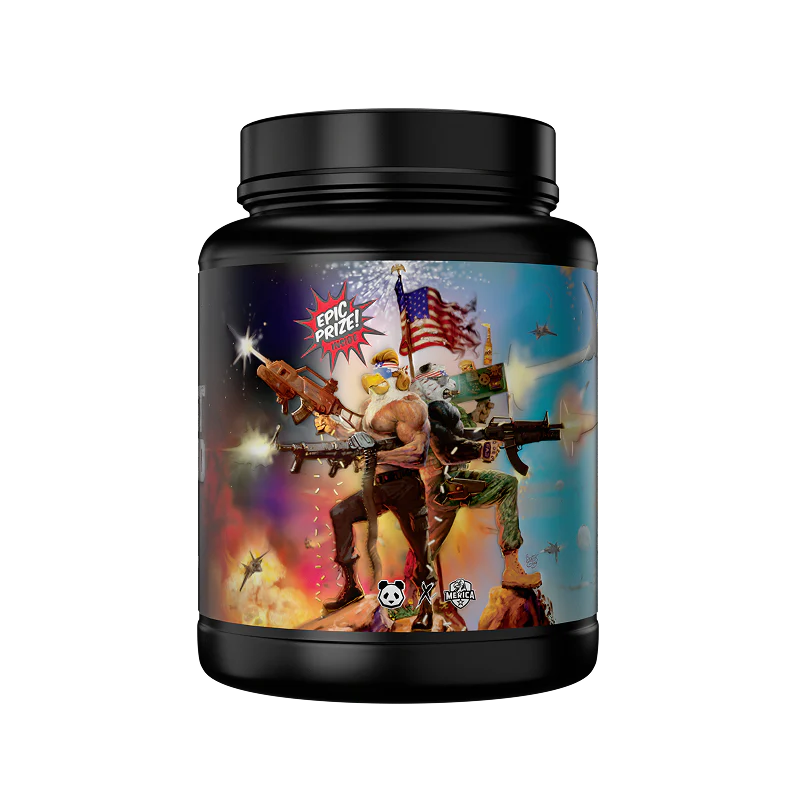 Panda Supps X Merica Labs Collab First Blood  Pre Workout