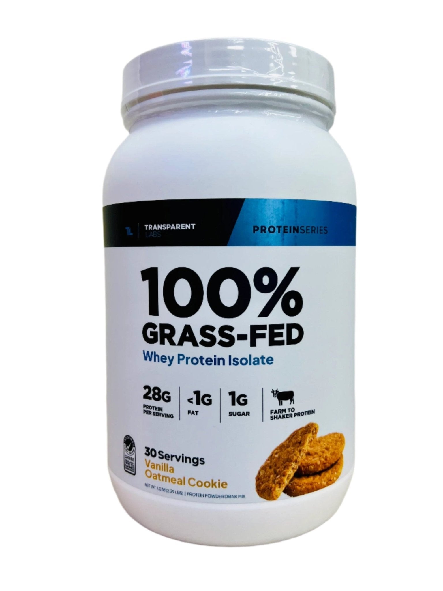 100% Grass Fed Whey Isolate (30 Ser) - Mann Nutrition