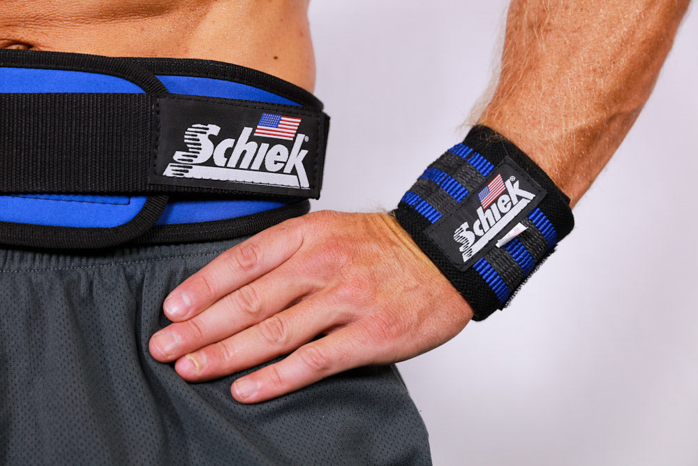 Blue Line Wrist Wraps