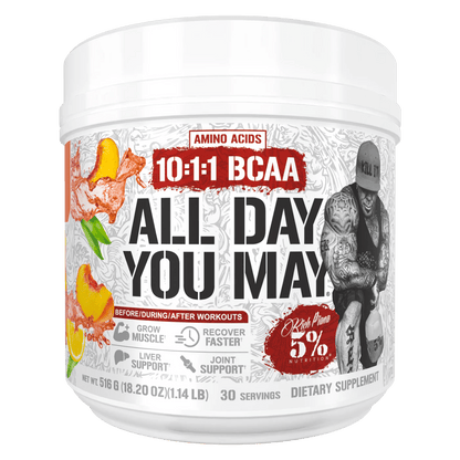 5% All Day You May 10:1:1 Ratio BCAA  - Mann Nutrition