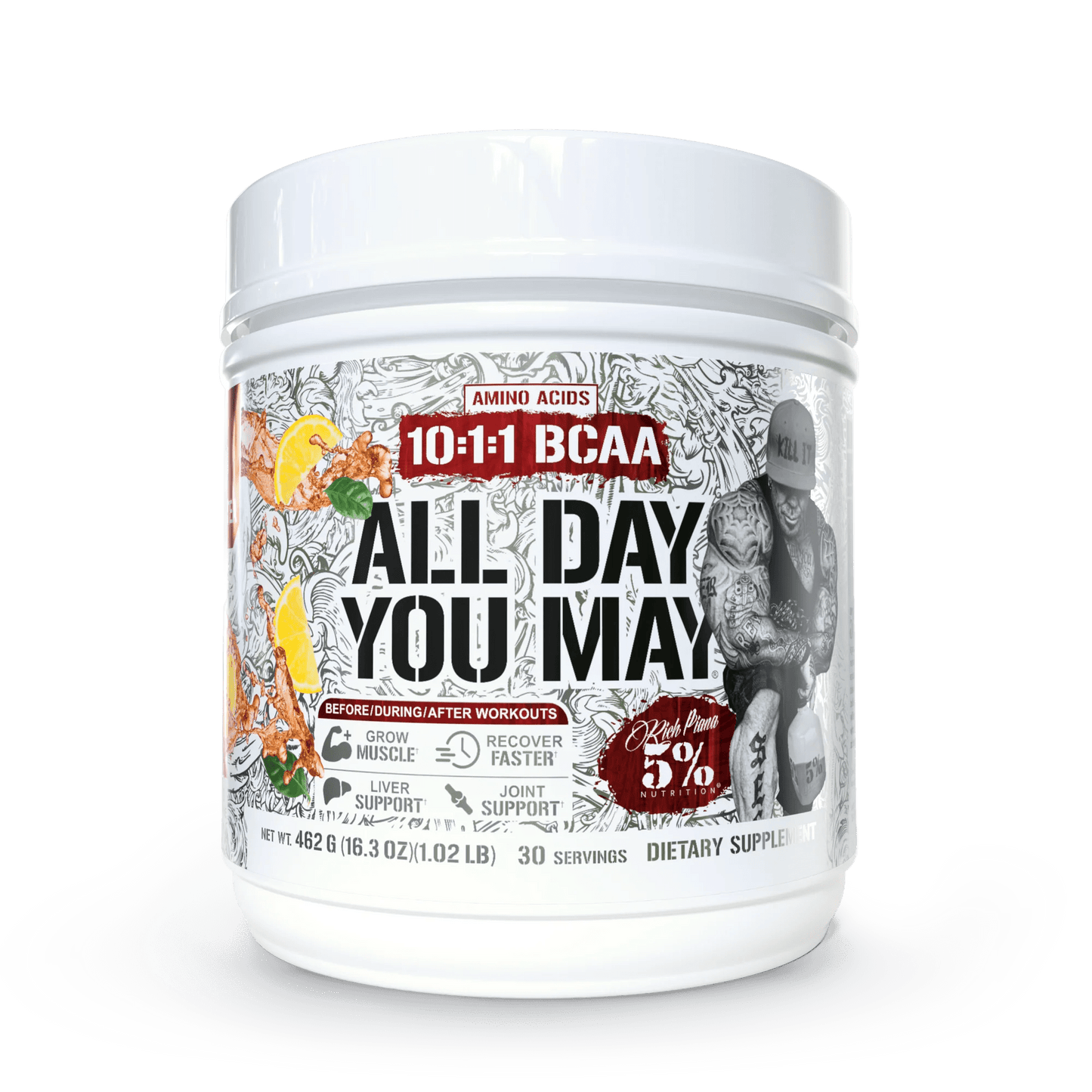 5% All Day You May 10:1:1 Ratio BCAA - Mann Nutrition
