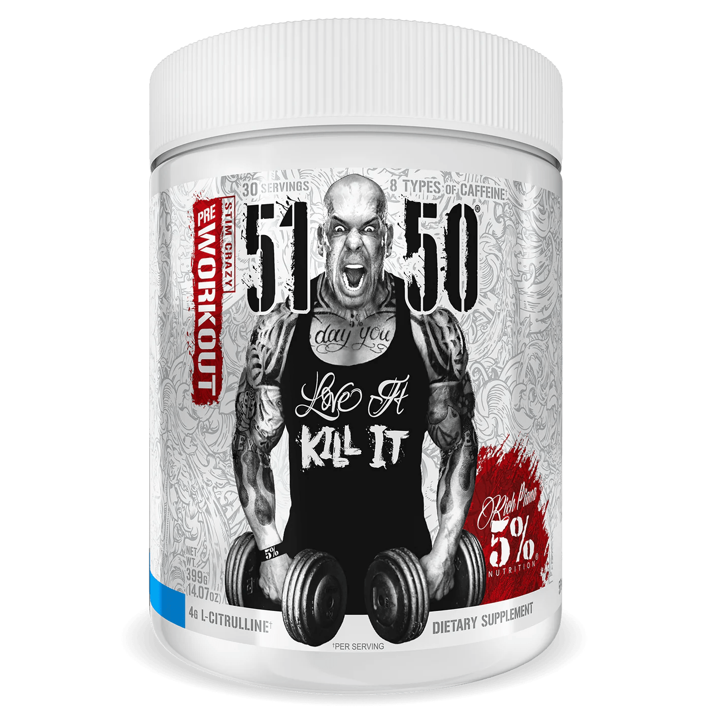 5% Nutrition 5150 High Stimulant Pre - Workout - Mann Nutrition