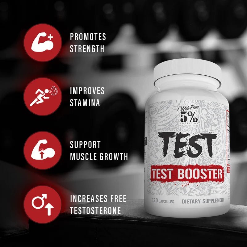 5% Nutrition Test Booster - Mann Nutrition