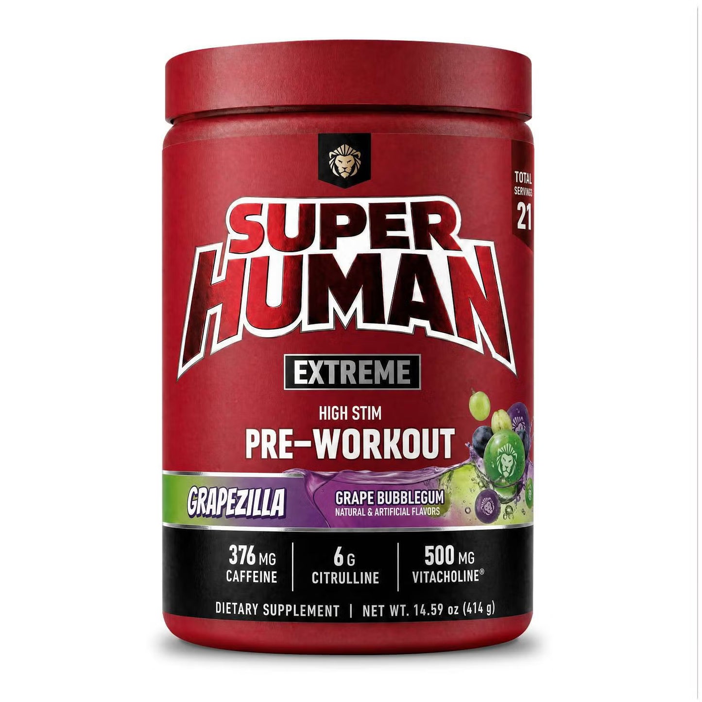 Alpha Lion SUPERHUMAN Extreme Pre-Workout