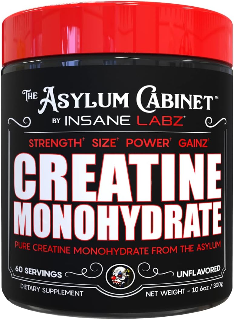 Insane Labz Asylum Cabinet Creatine Monohydrate 300gms
