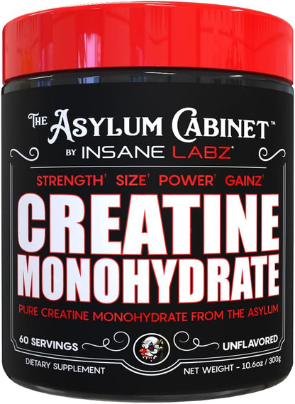 Insane Labz Asylum Cabinet Creatine Monohydrate 300gms