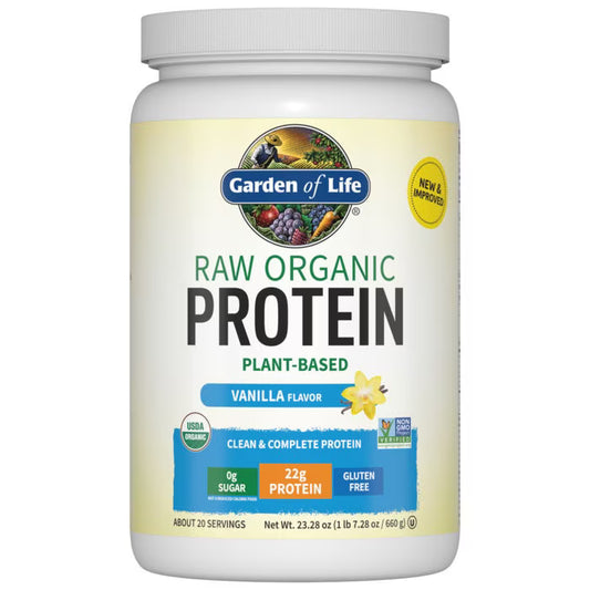Garden of Life Raw Organic Protein Plant Bases - Vanilla