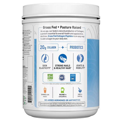 Garden of Life Grass Fed Collagen Peptides Powder Unflavored 28 Servings