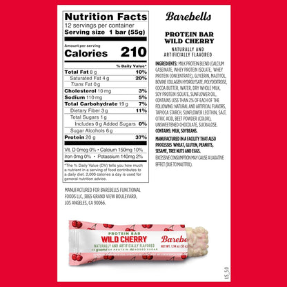 Barebells Protein Bar -12 Counts