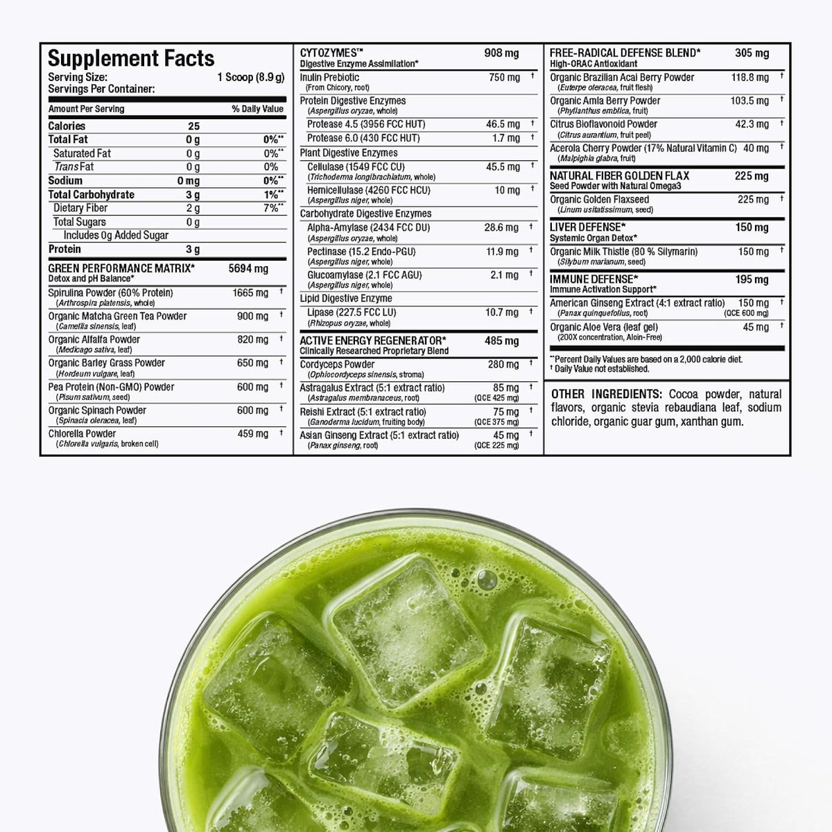 ALLMAX CytoGreens Super Green Powder 14 Servings