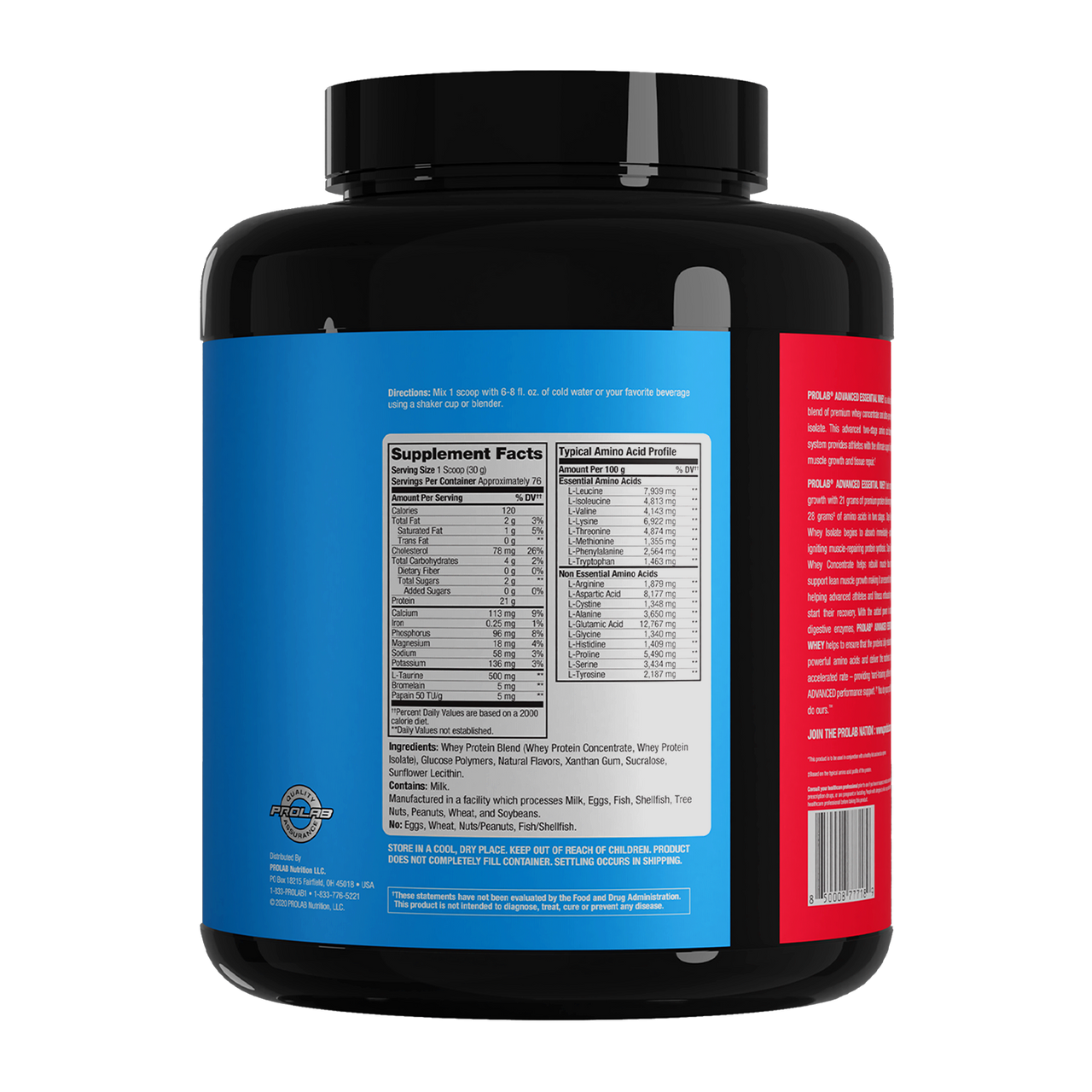 Prolab Nutrition Advanced Essential Whey 5LB