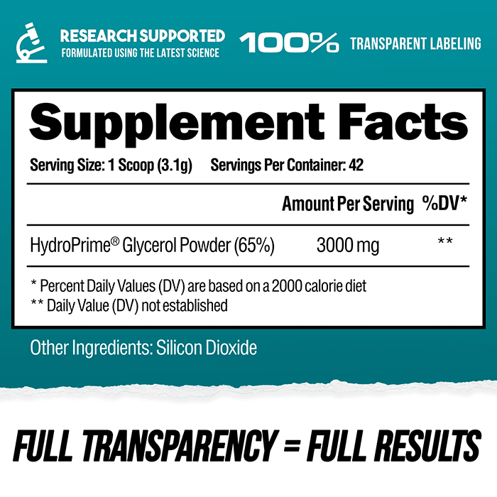 Alpha Lion Glycerol HydroPrime®