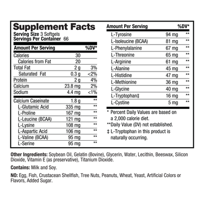 Prolab Nutrition Amino Gel Caps (200 Count)