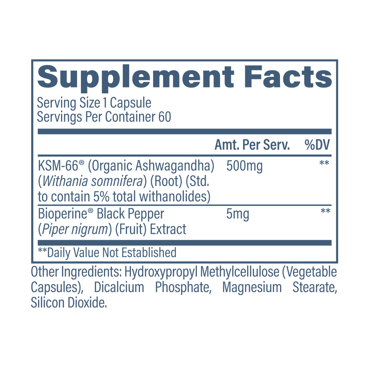Revive Ashwagandha KSM-66 | Stress, Mood & Sleep Support | 60 Vegan Capsules