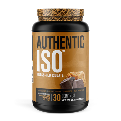 Jacked Factory Authentic ISO Grass-Fed Whey Protein Isolate