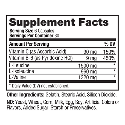 Prolab Nutrition BCAA Plus (180 Count)