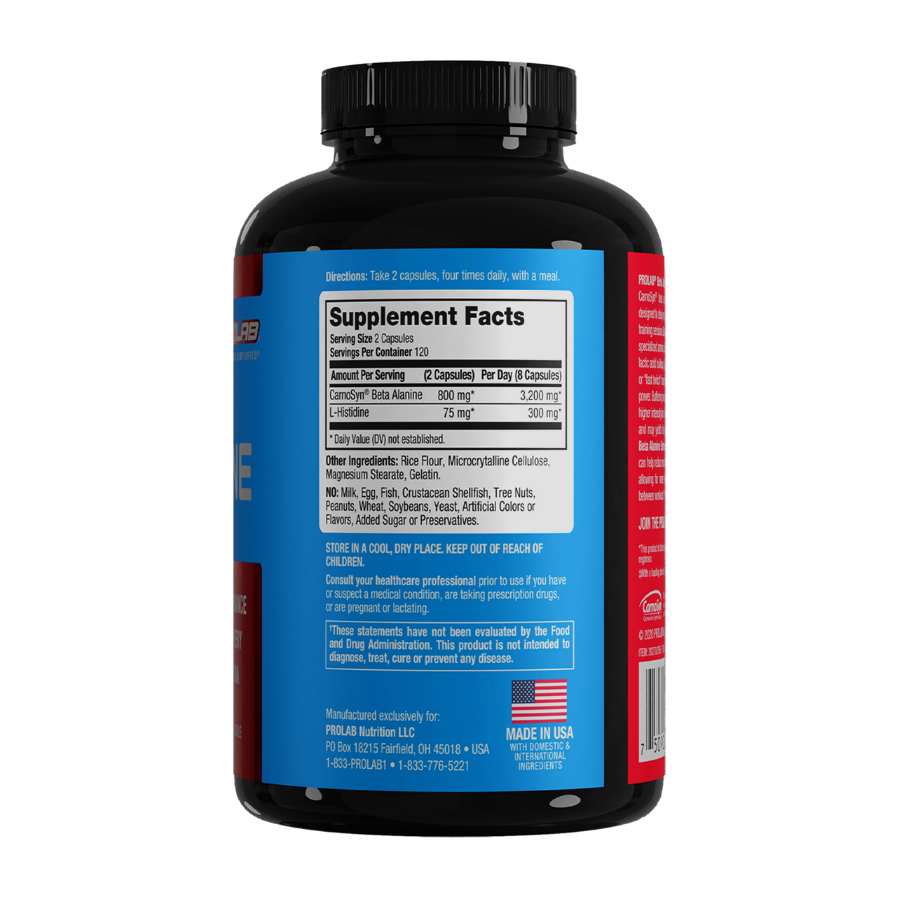 Prolab Nutrition Beta Alanine Extreme® Carnosyn 3200mg
