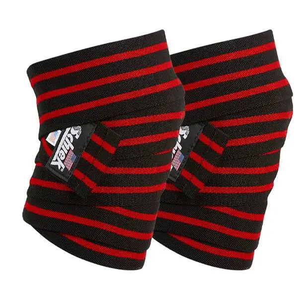 Black Line Knee Wraps - Model 1178B