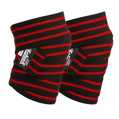 Black Line Knee Wraps - Model 1178B