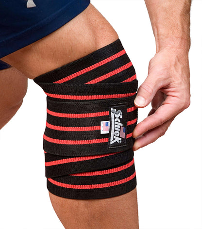 Black Line Knee Wraps - Model 1178B