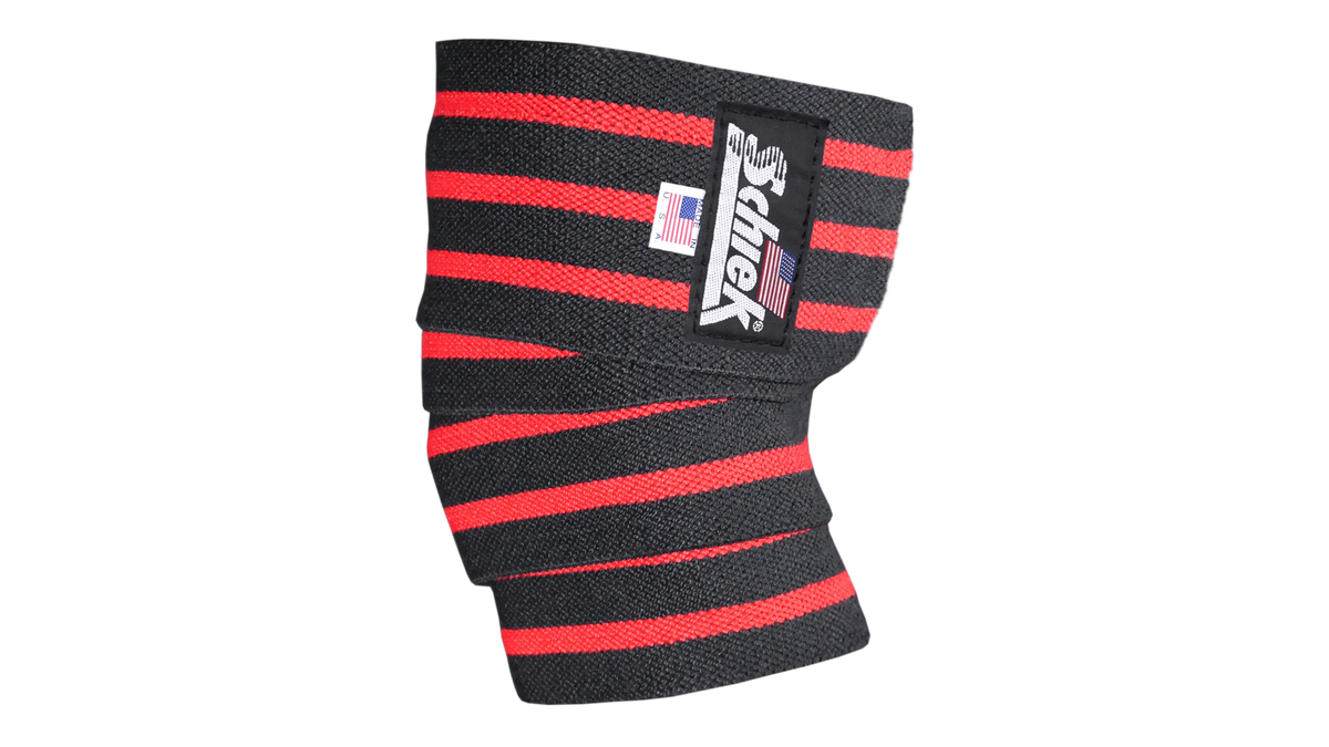 Black Line Knee Wraps - Model 1178B